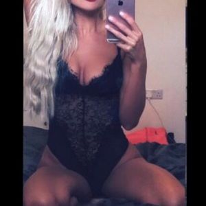 Black Lace Bodysuit